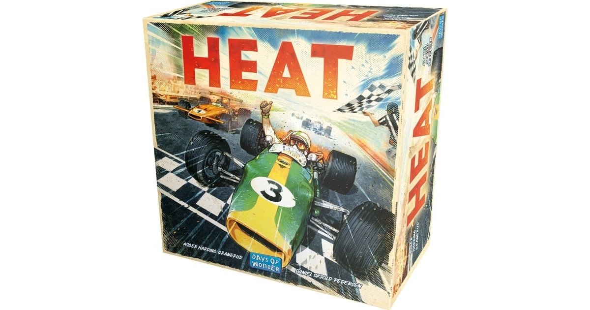 AsmodeeHEAT Bordspel  (Nederlands, 1 - 6 spelers, 30 - 60 minuten, Vanaf 10 jaar)