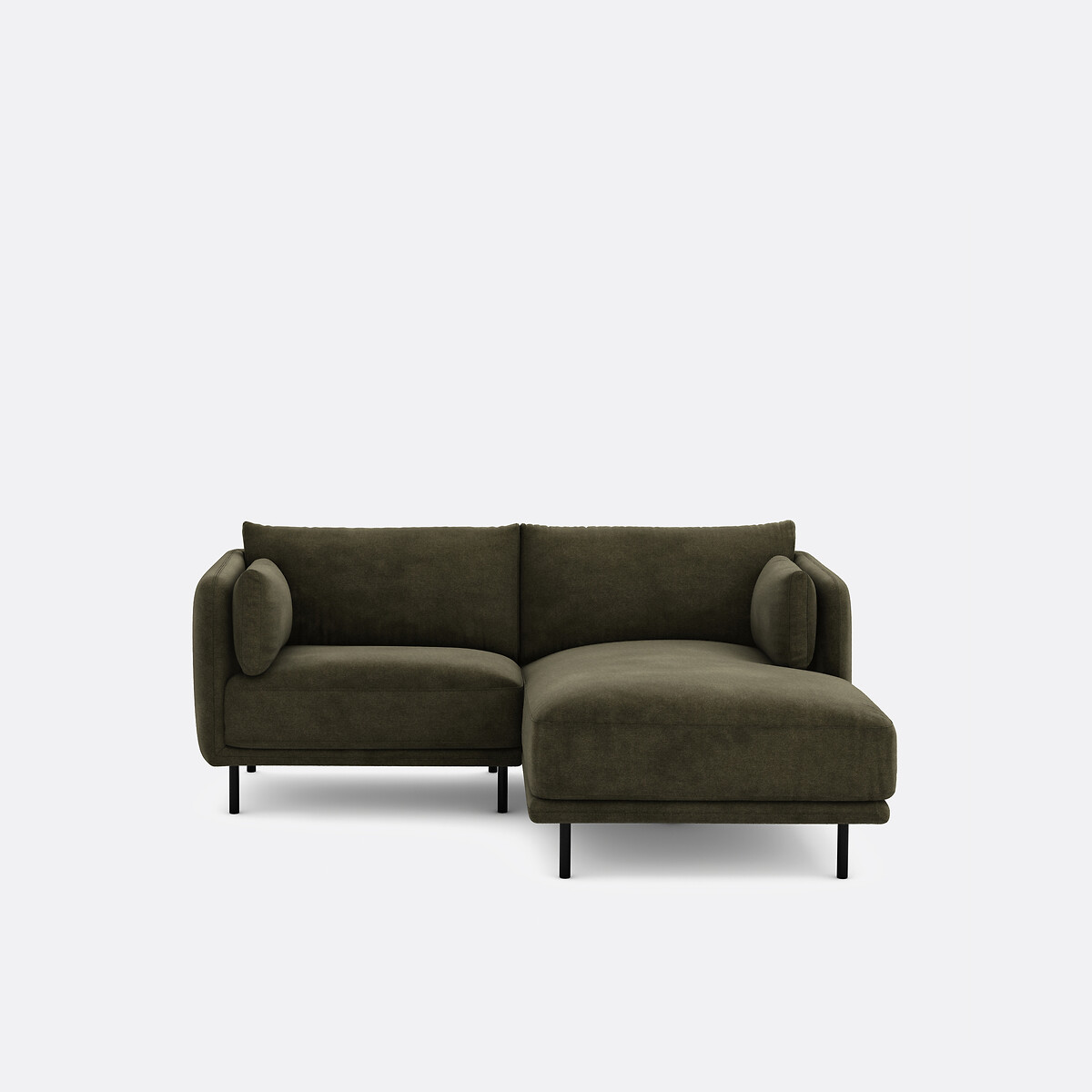 LA REDOUTE INTERIEURS<br>Sofá compacto retangular, tecido texturizado Victor