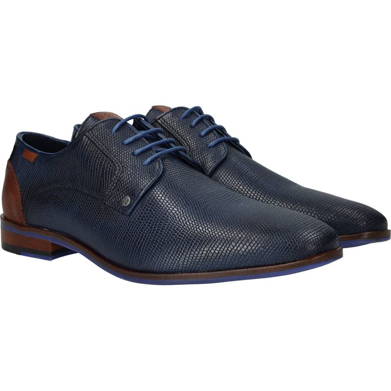 Berkelmans Oulton Veterschoenen Blauw Heren