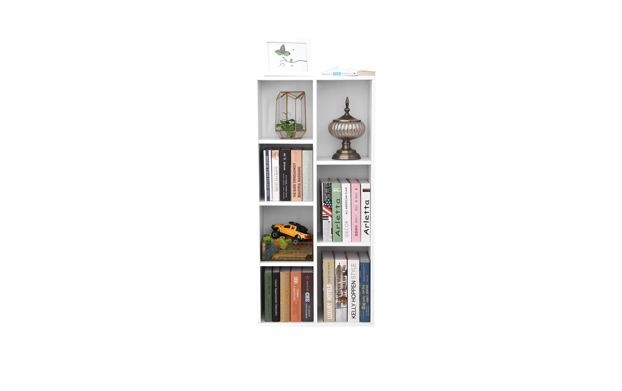 Regal für Bücher 50 x 106 cm, WeissOffenes Standregal