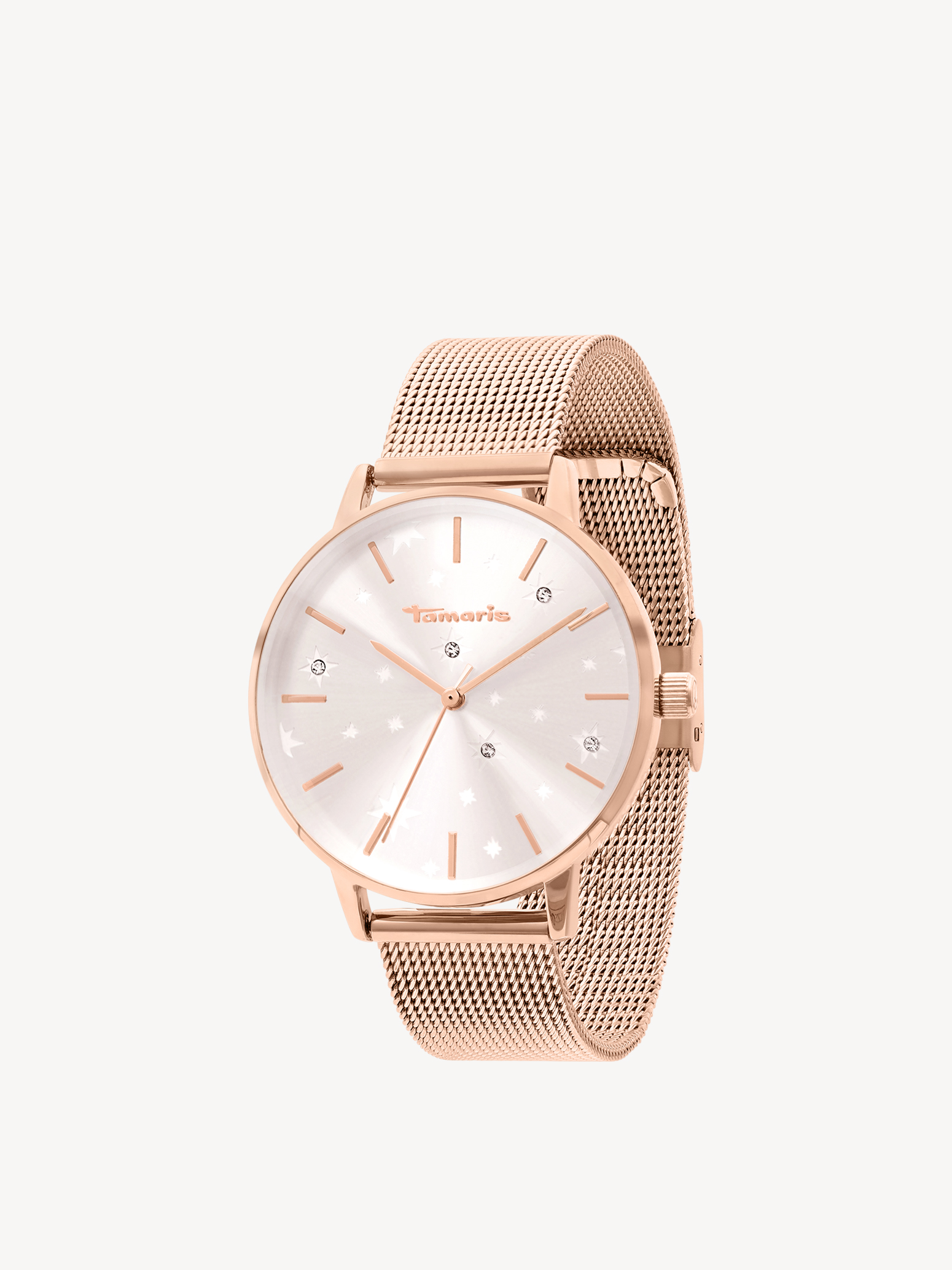 Horloge - rosegoud