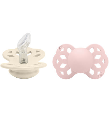 BIBS Infinity Schnuller - 2er-Pack - Gr. 1 - Anatomisch - Ivory/