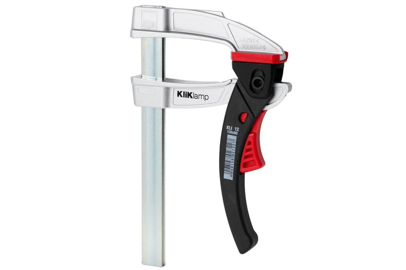 Bessey KliKlamp KLI12, snelspanklem, 120/80 mm