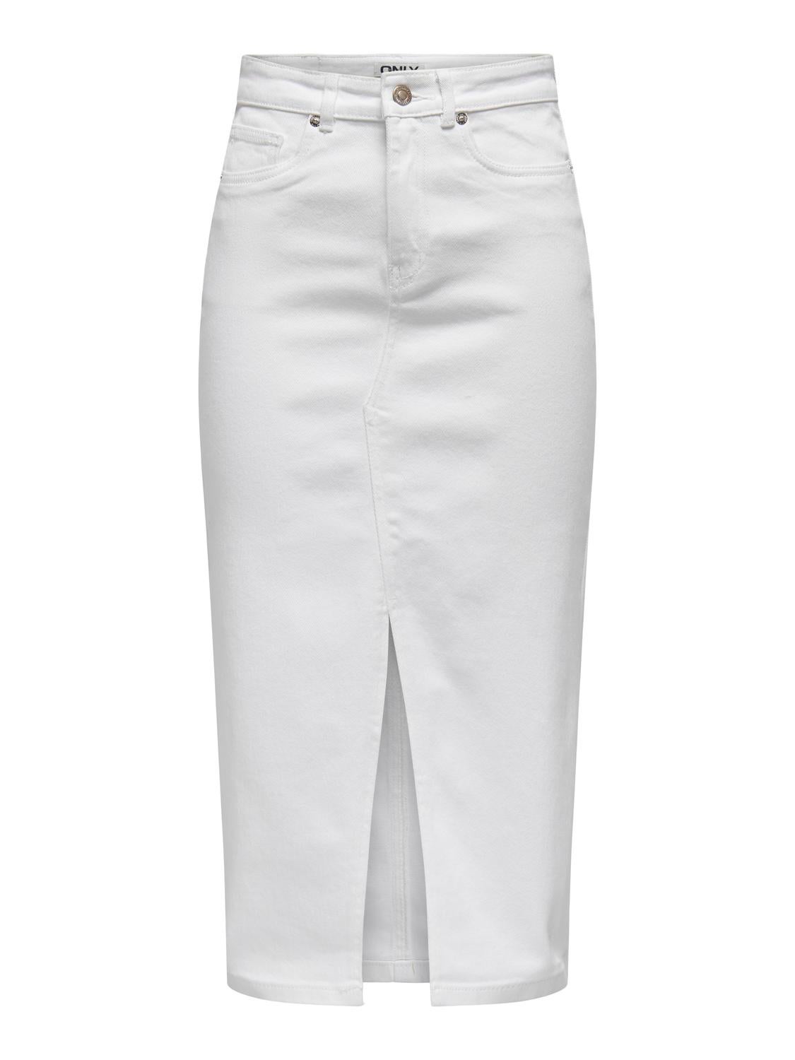 ONLSIRI Jeansrock White