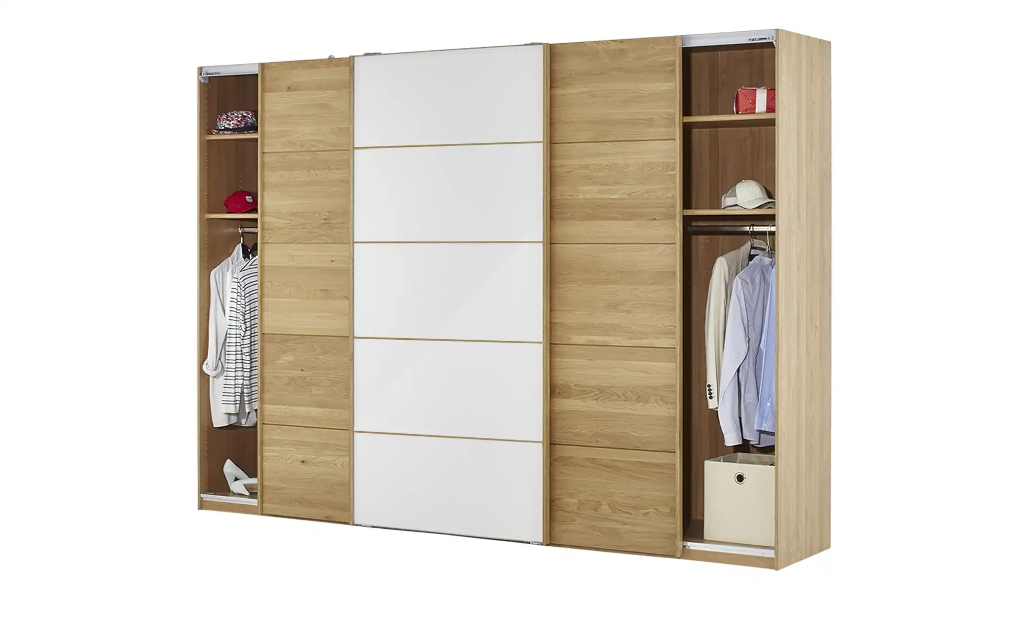 Woodford Schwebetürenschrank  Kyran