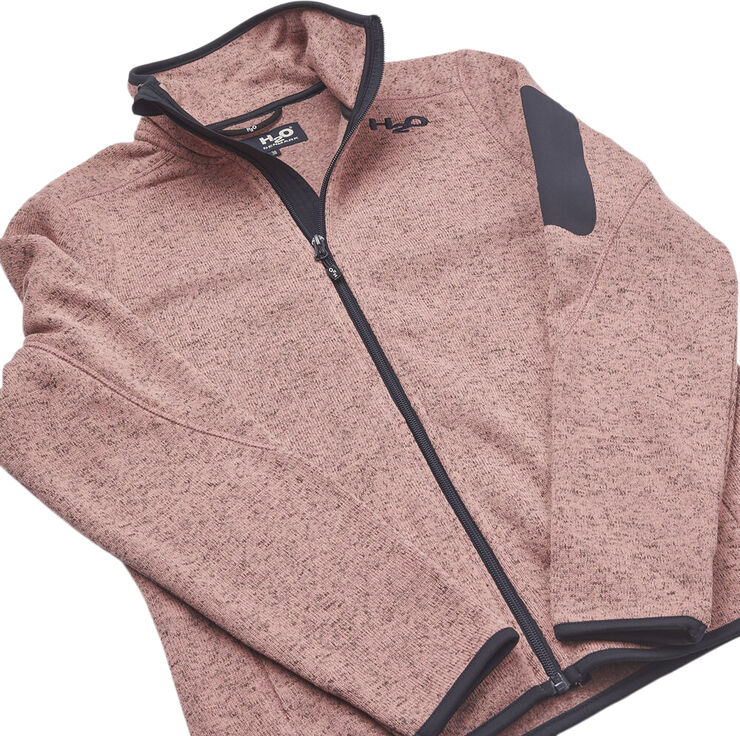 H2O Melvin Knit fleecetrøje Pink