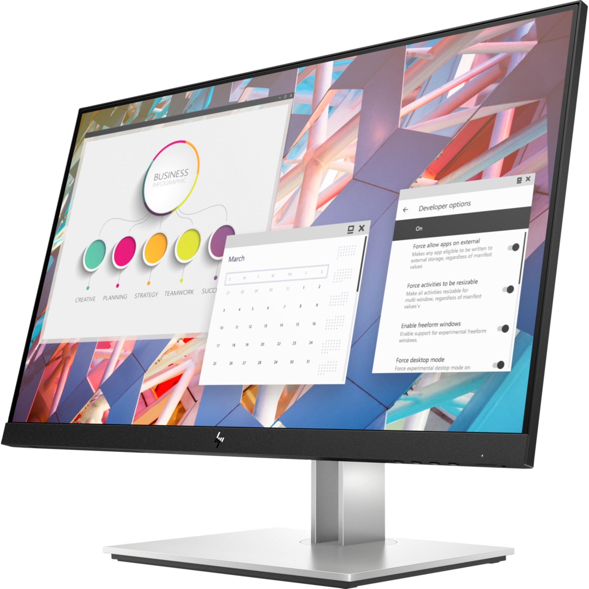 HP LED-Monitor E24 G4