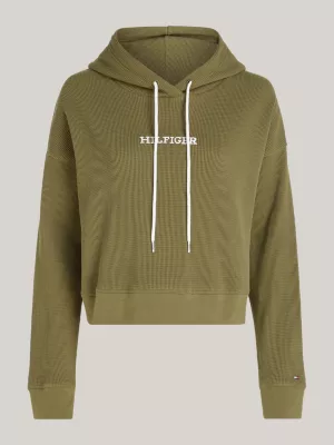 Hilfiger Monotype Waffle Knit Lounge Hoody