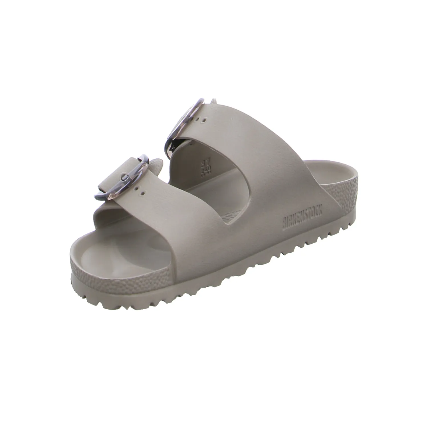BIRKENSTOCK Badeschuh Taupe Lederimitat