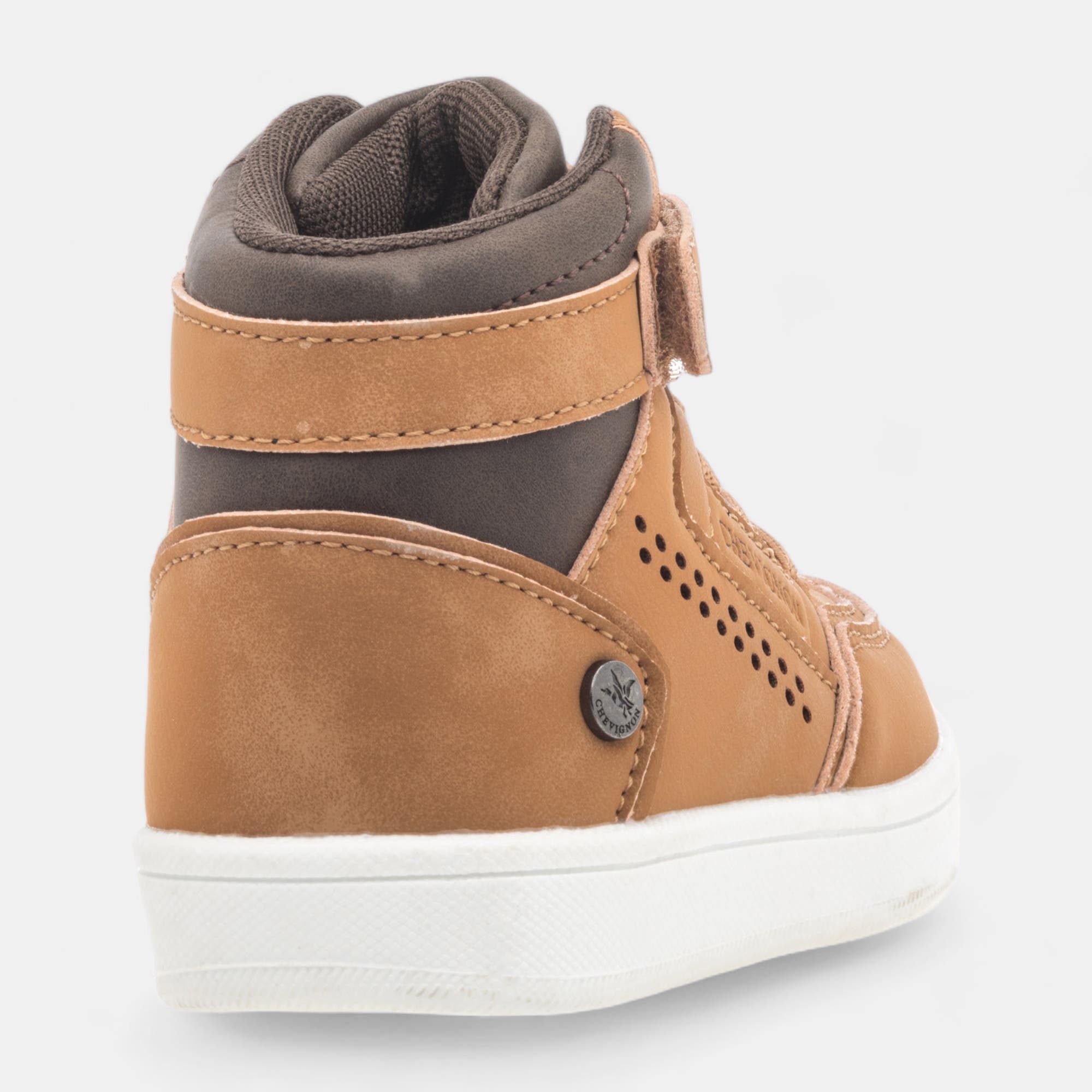 Baskets hautes Garçon cognac