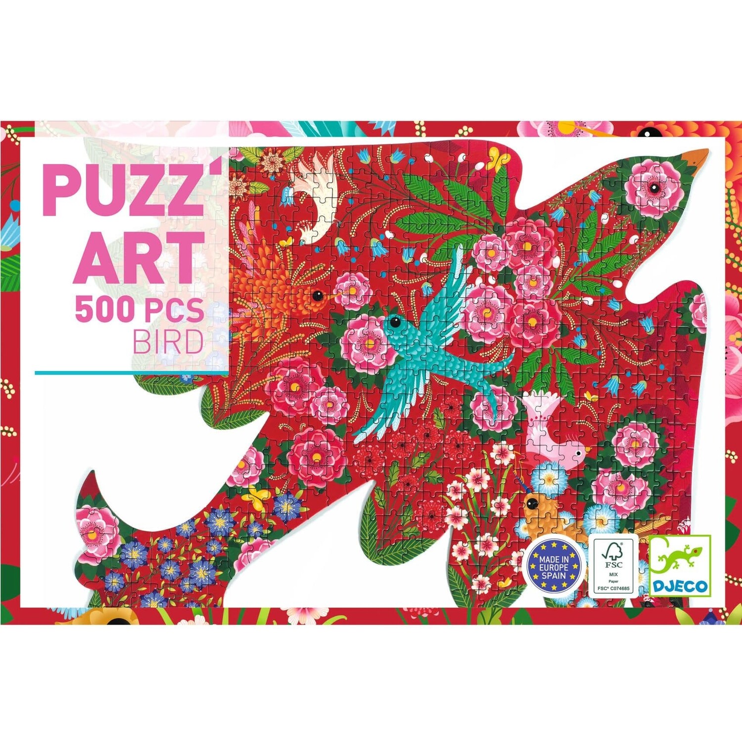 Djeco | Puzz Art | Bird | 500 pieces