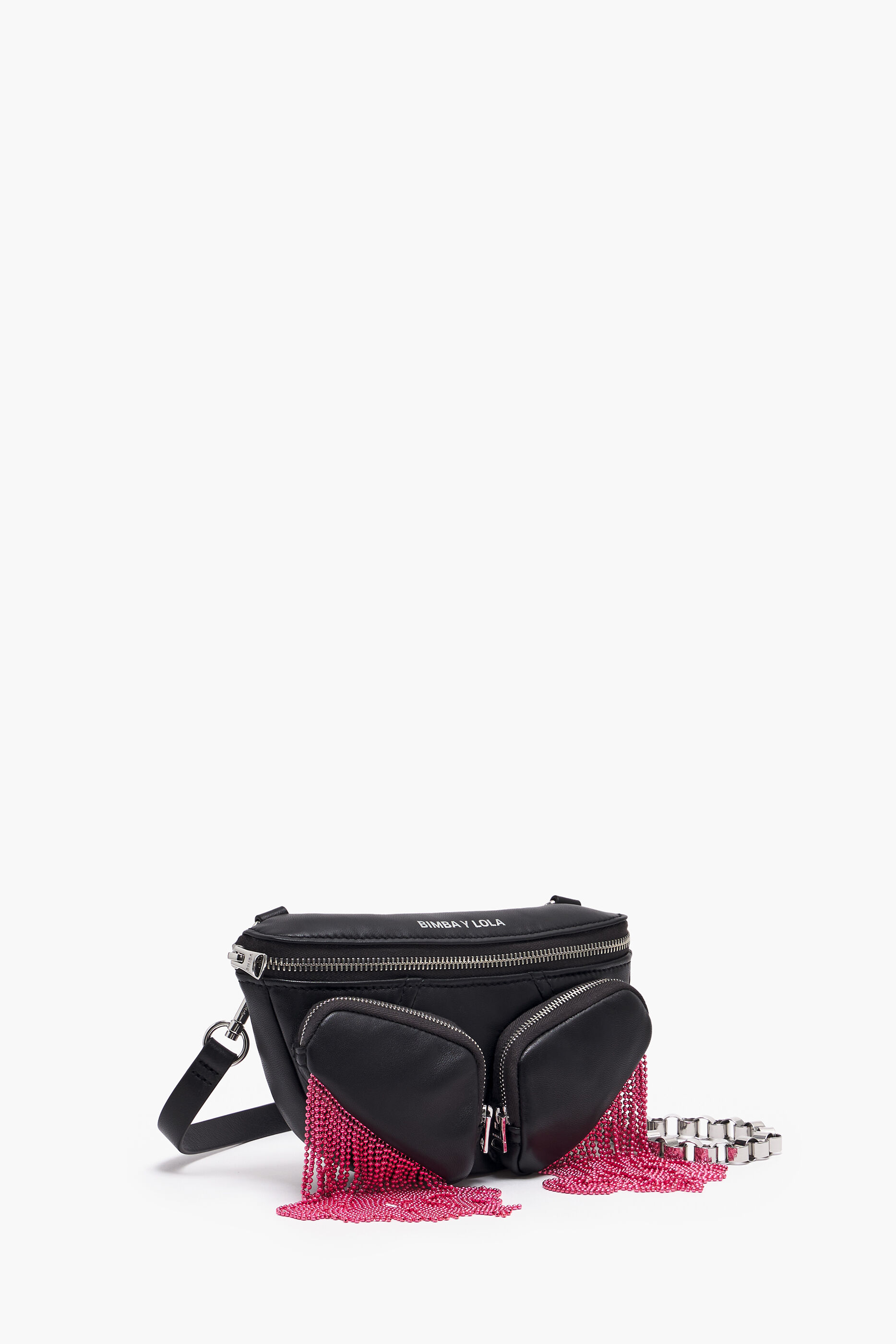 Pochete Pocket XS em couro preto