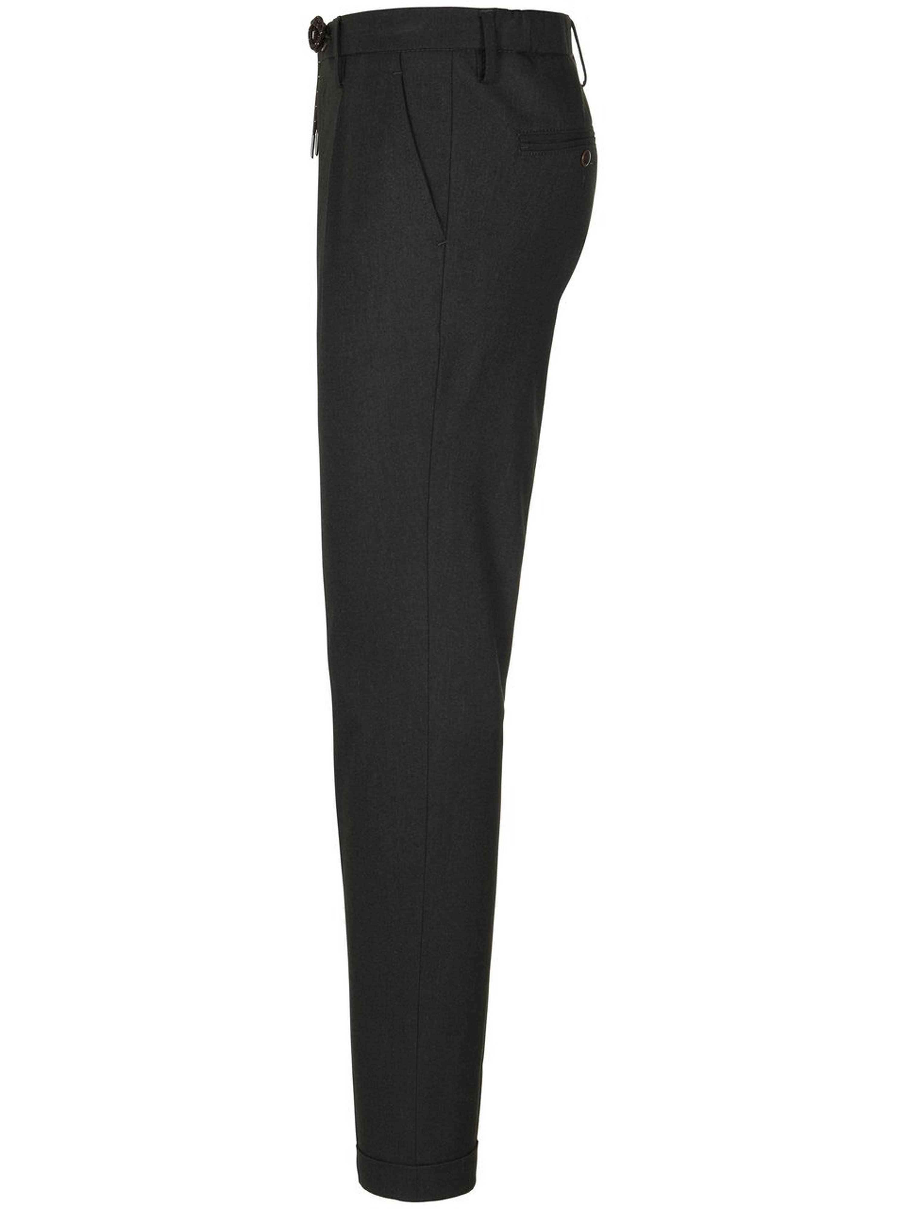 Bundfalten-Hose Tapered Fit