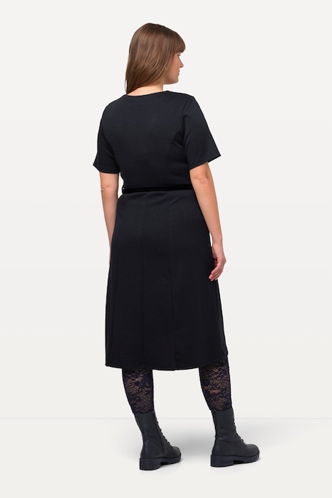 Trachtenkleid, Gürtel, Tunika-Ausschnitt, Halbarm