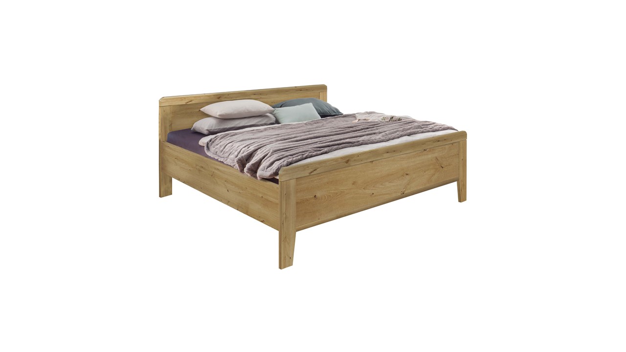 Bed Bienne Tradi bianco eiche