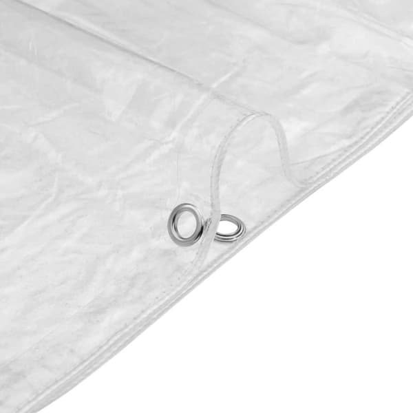 vidaXL Plantedeksel med maljer 2x8 m PVC