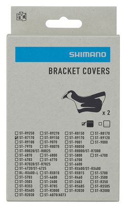 Paire de Cocottes Shimano 105 Di2 ST-R7170 Noir