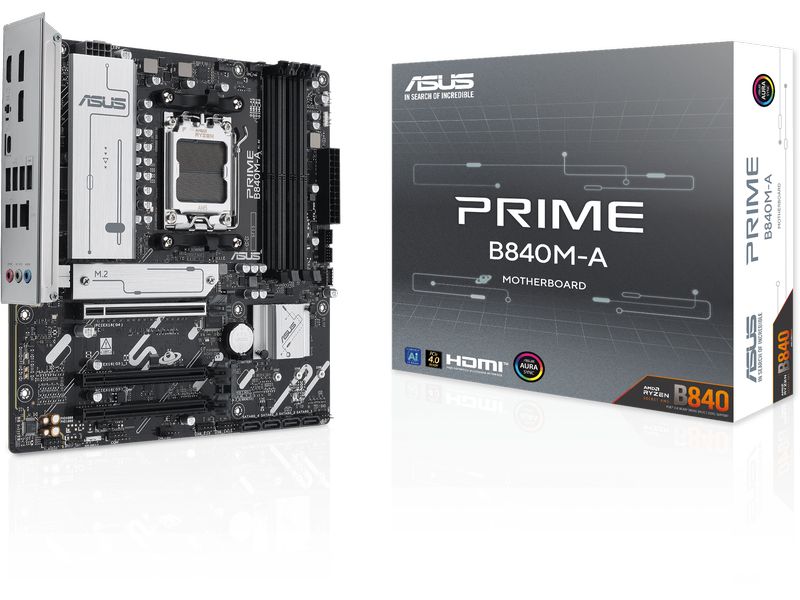 ASUS Mainboard Prime B840M-A CSM Gaming Micro-ATX-Mainboard mit B840-Chipsatz