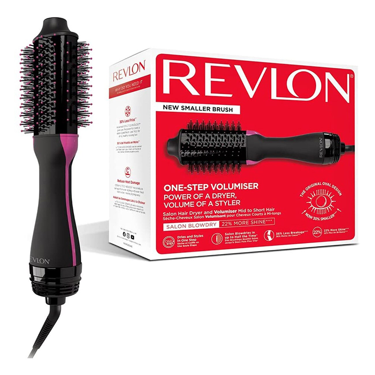 Revlon Salon One-Step Haartrockner und Volumiser (RVDR5282UKE) schwarz Haartrockner