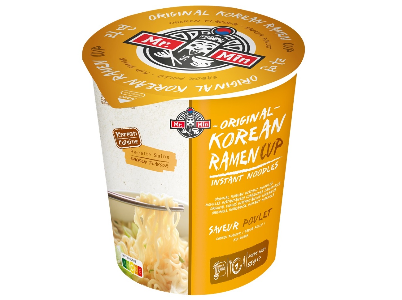 NOODLES / MASSA MR. MIN COPO RAMEN FRANGO 65G