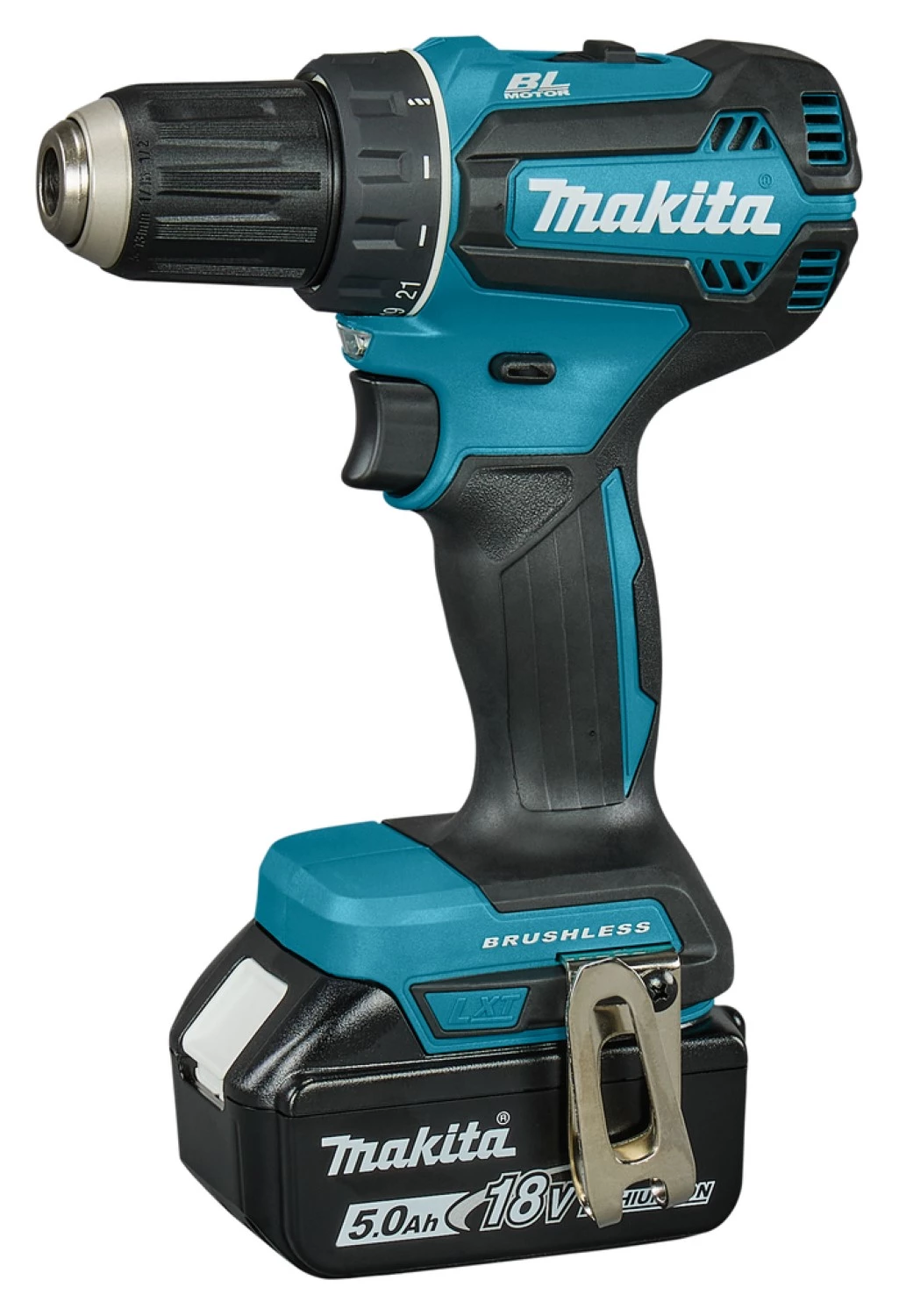 Makita DDF458RTJ 18V Li-Ion accu boor-/schroefmachine set (2x 5.0Ah accu) in Mbox