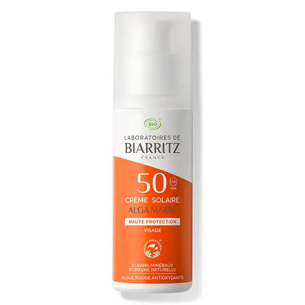 Laboratoires de Biarritz Creme Solar FPS50 Orgânico 50ml
