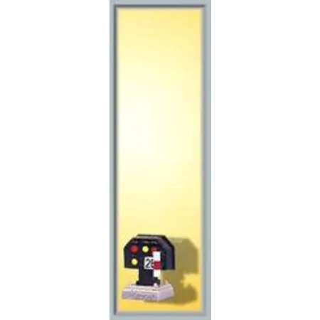 Viessmann 4018 - Licht-Sperrsignal, nieder, Spur H0
