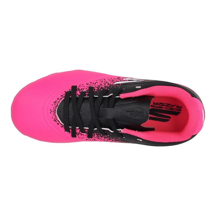 Skechers Razor FG - Noir/Rose Enfant