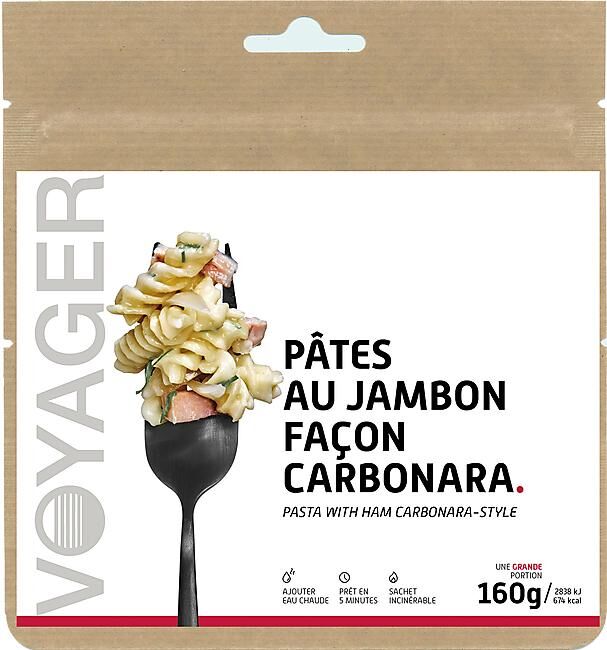 VOYAGER - PATES AU JAMBON FACON CARBONARA DUO