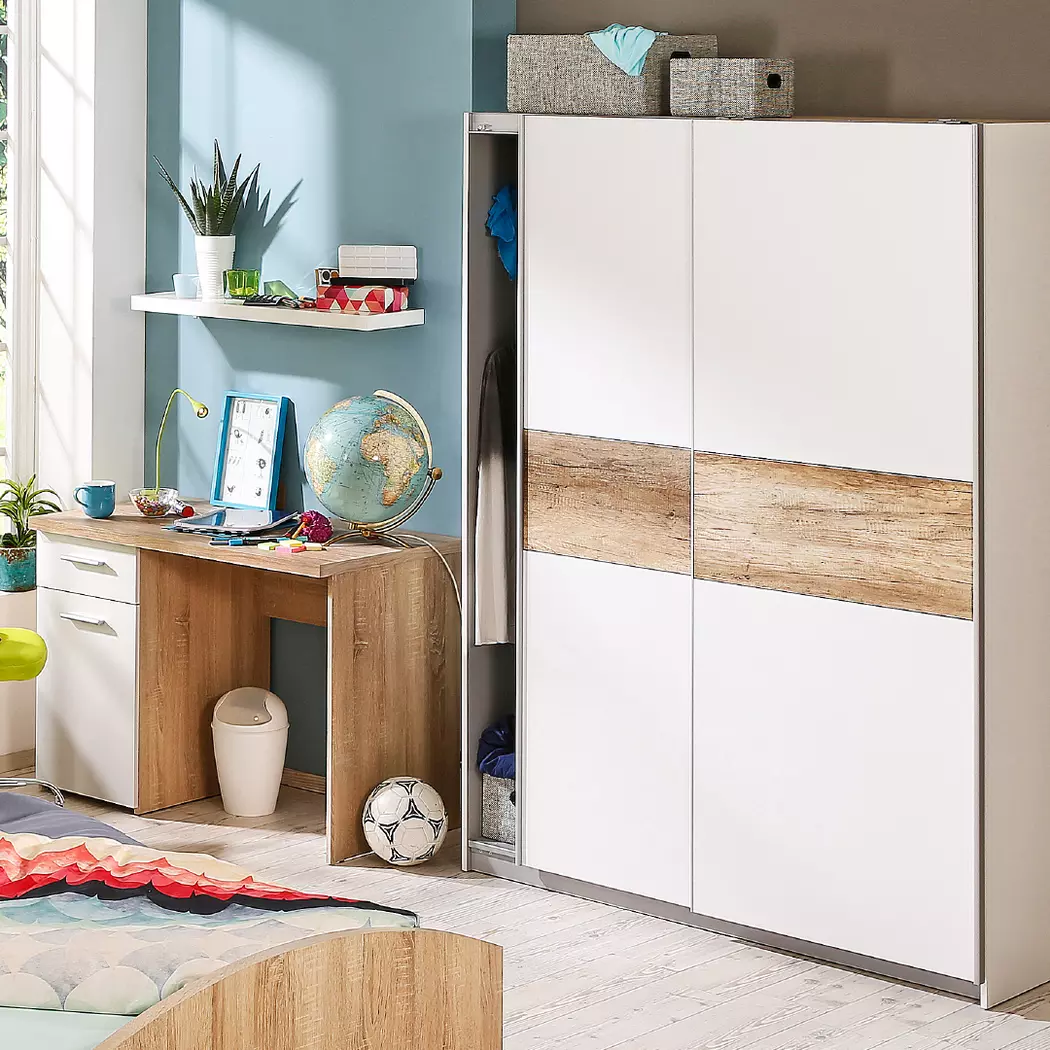 Schwebetürenschrank Winnie 150 x 190 cm