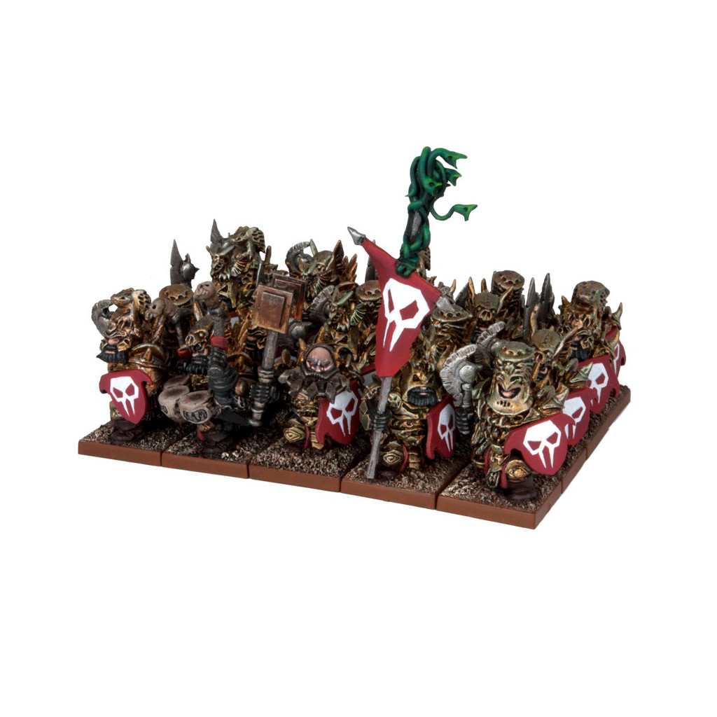 Kings of War - Abyssal Dwarf - Immortal Guard Regiment