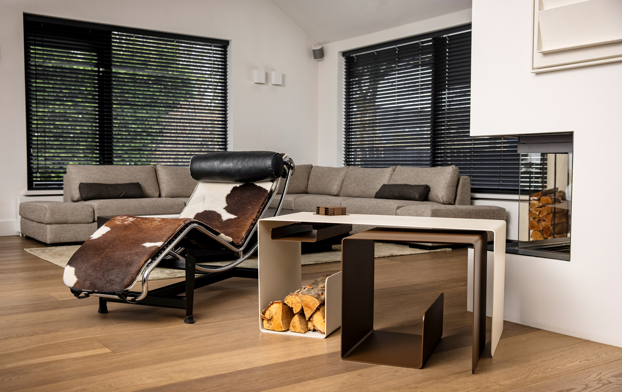 Steellish salontafel set Zwart
