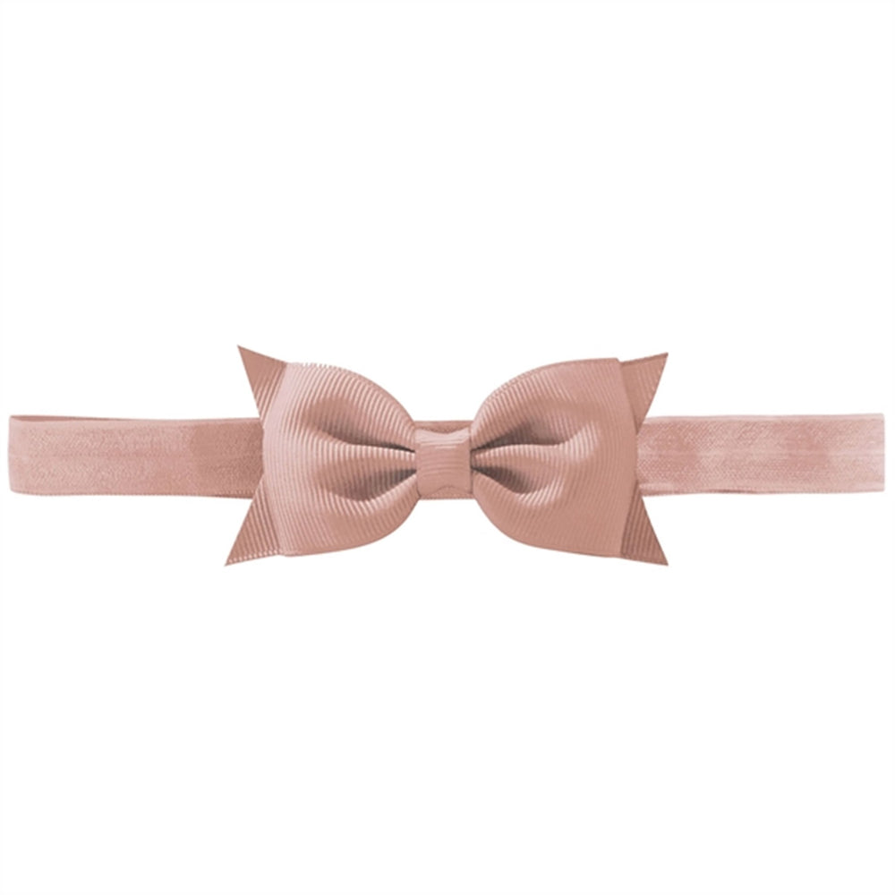 Dobbelt Sløjfe Hårbånd Antique Mauve