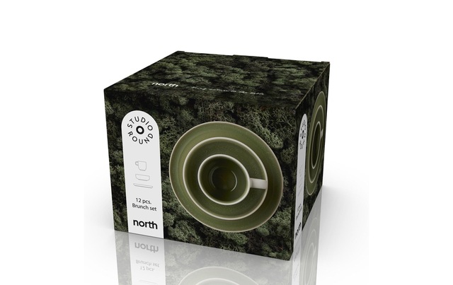 Geschirr-Set »Studio Round North 12-teilig«