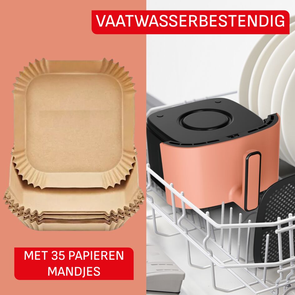Easy Fry POP EY245T Air fryer - 10 programma's - 5 L