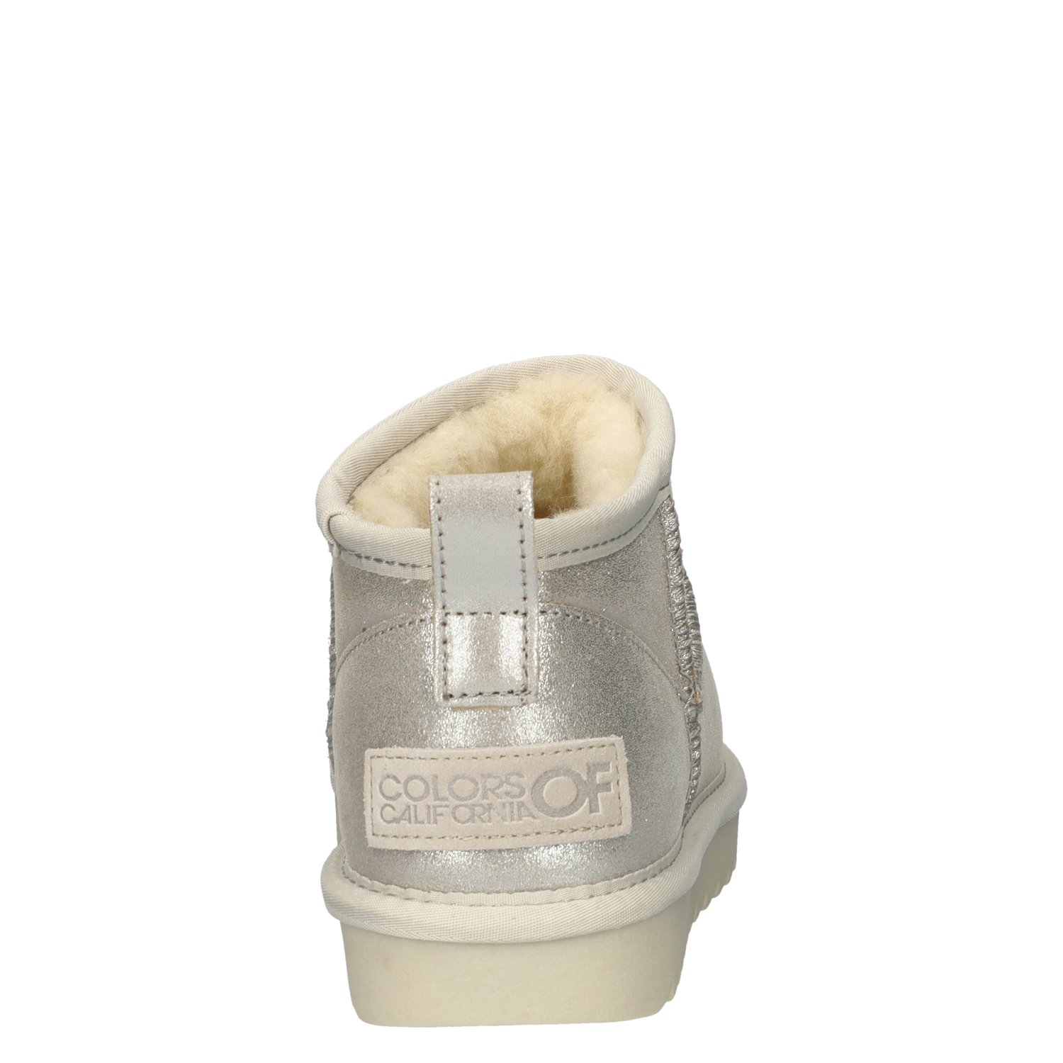 Colors of California dames gevoerde boot Colors of California Zilver