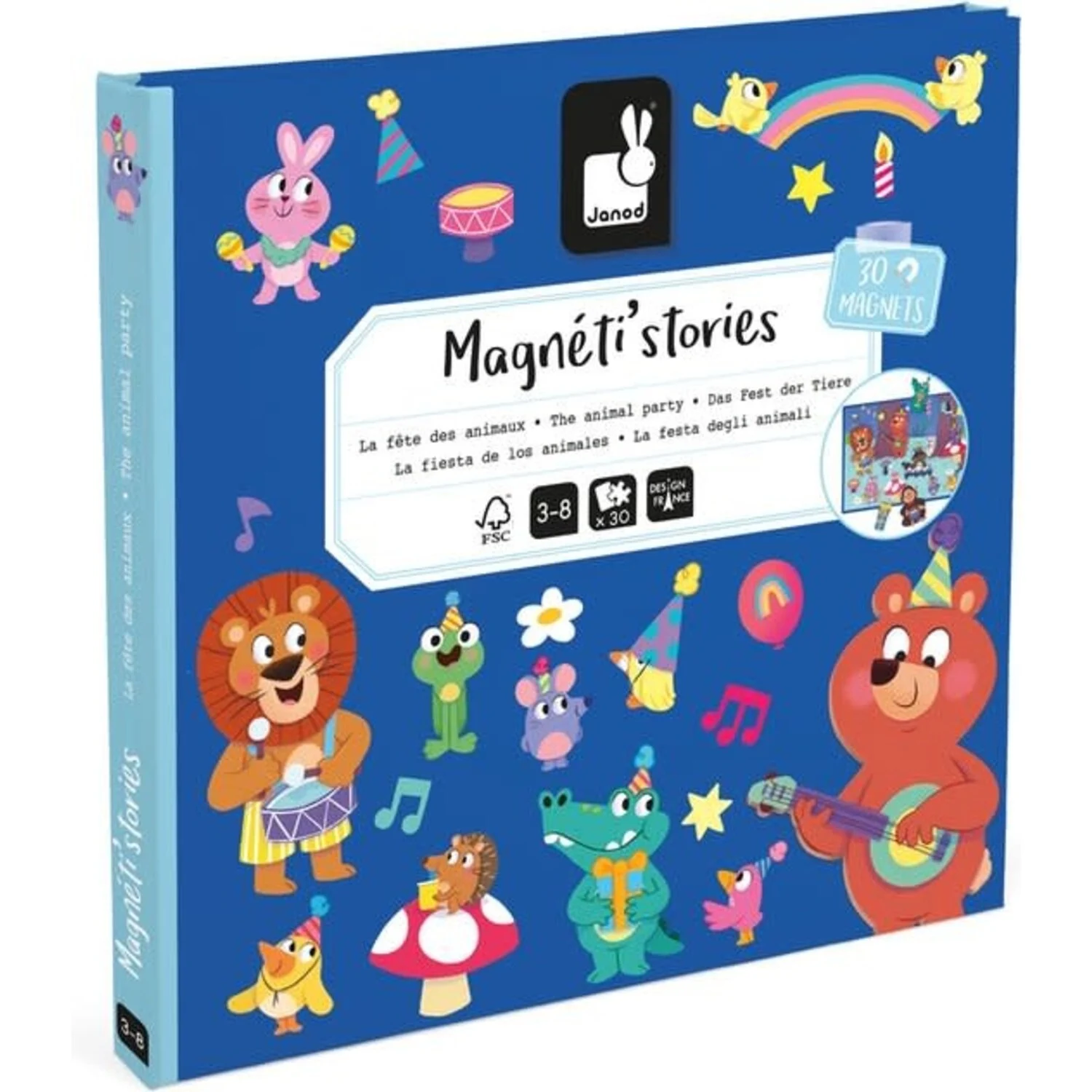 Janod | Magneti Stories | Dierenfeest