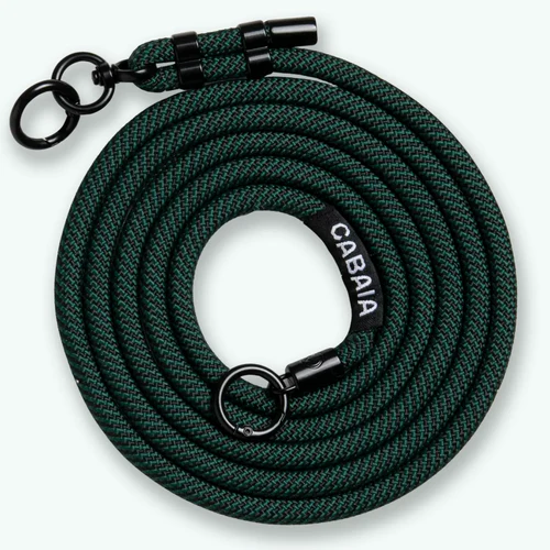 Cordon Paraty noir et vert