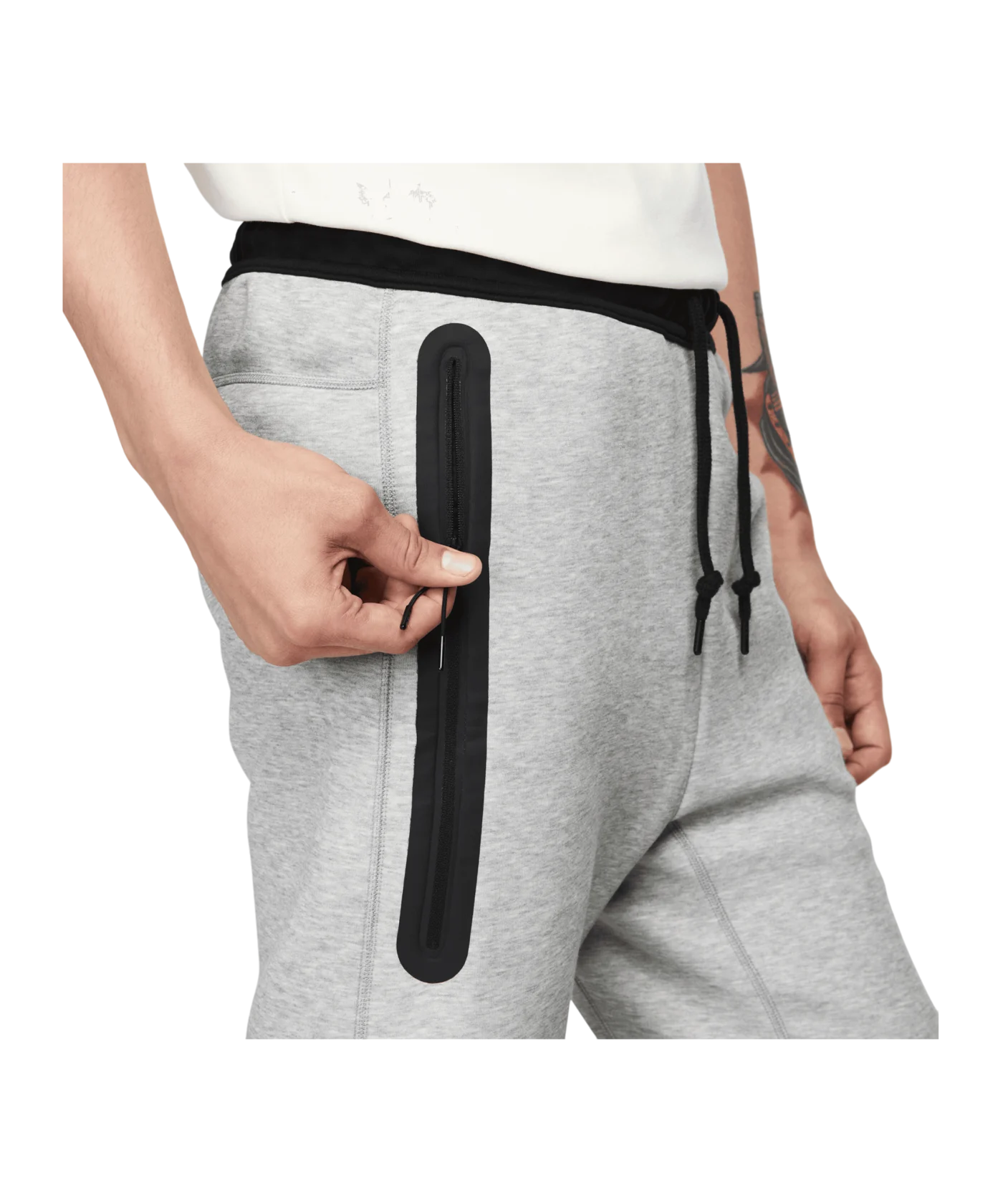 Nike Tech Fleece Jogginghose Grau Schwarz F064