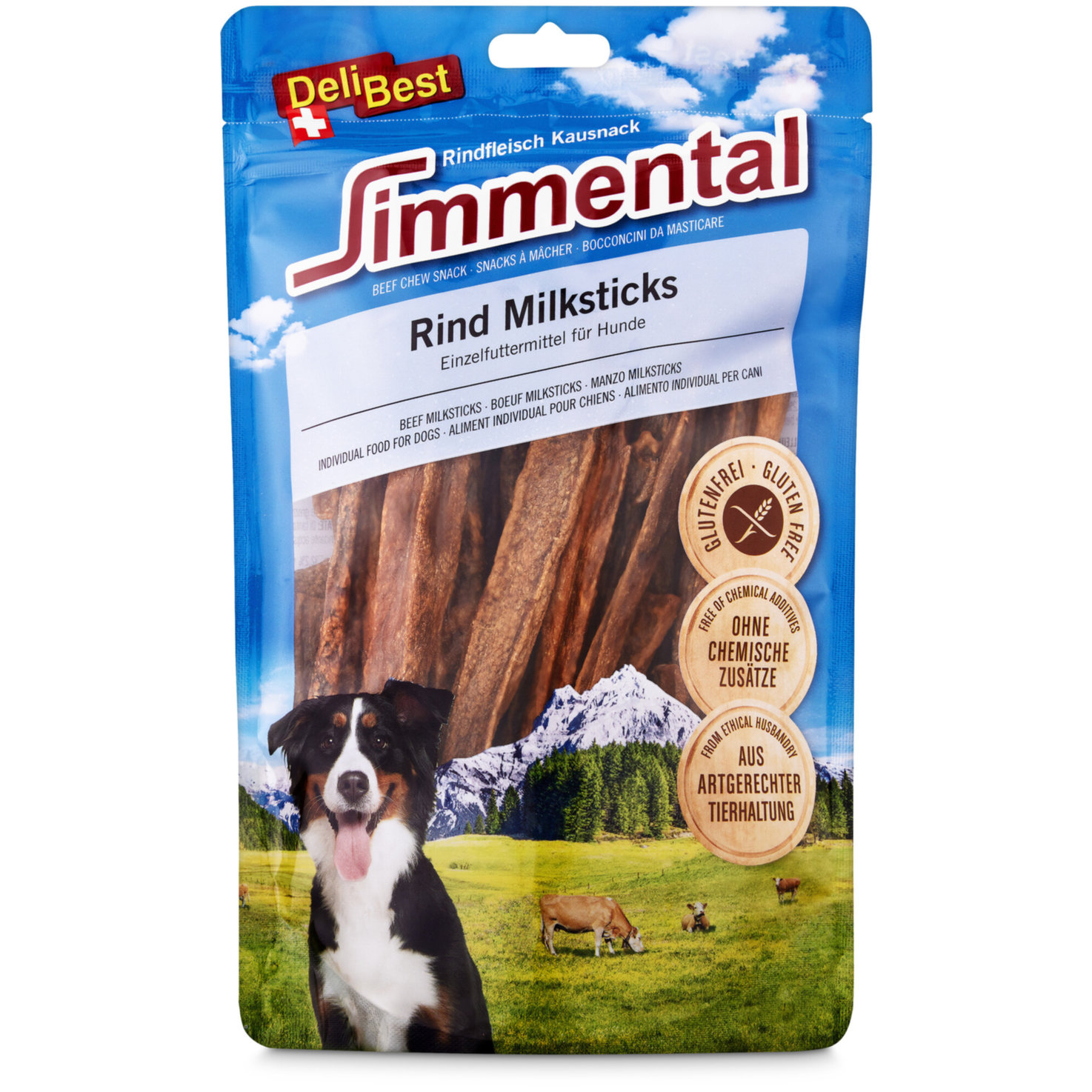Delibest Simmental Rind Milksticks 200 g