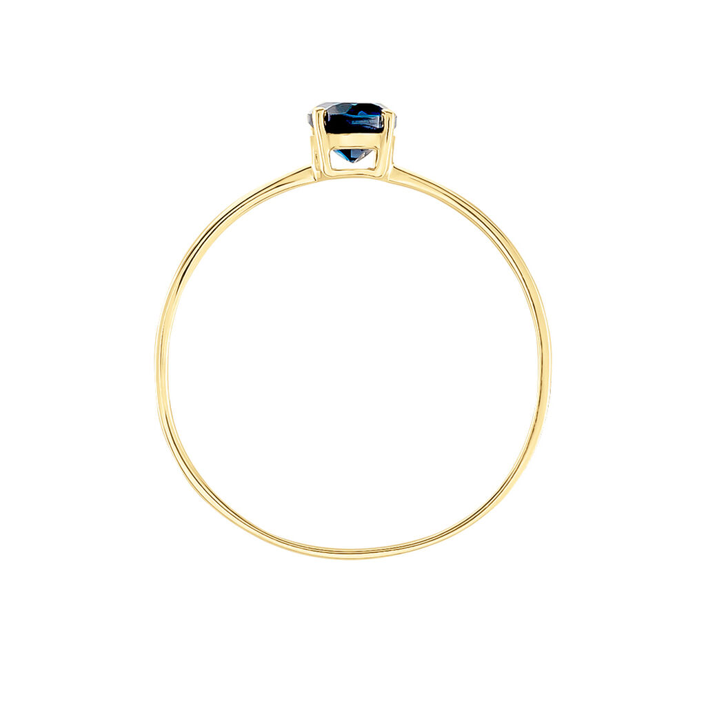 Bague Valentino Or Jaune Topaze