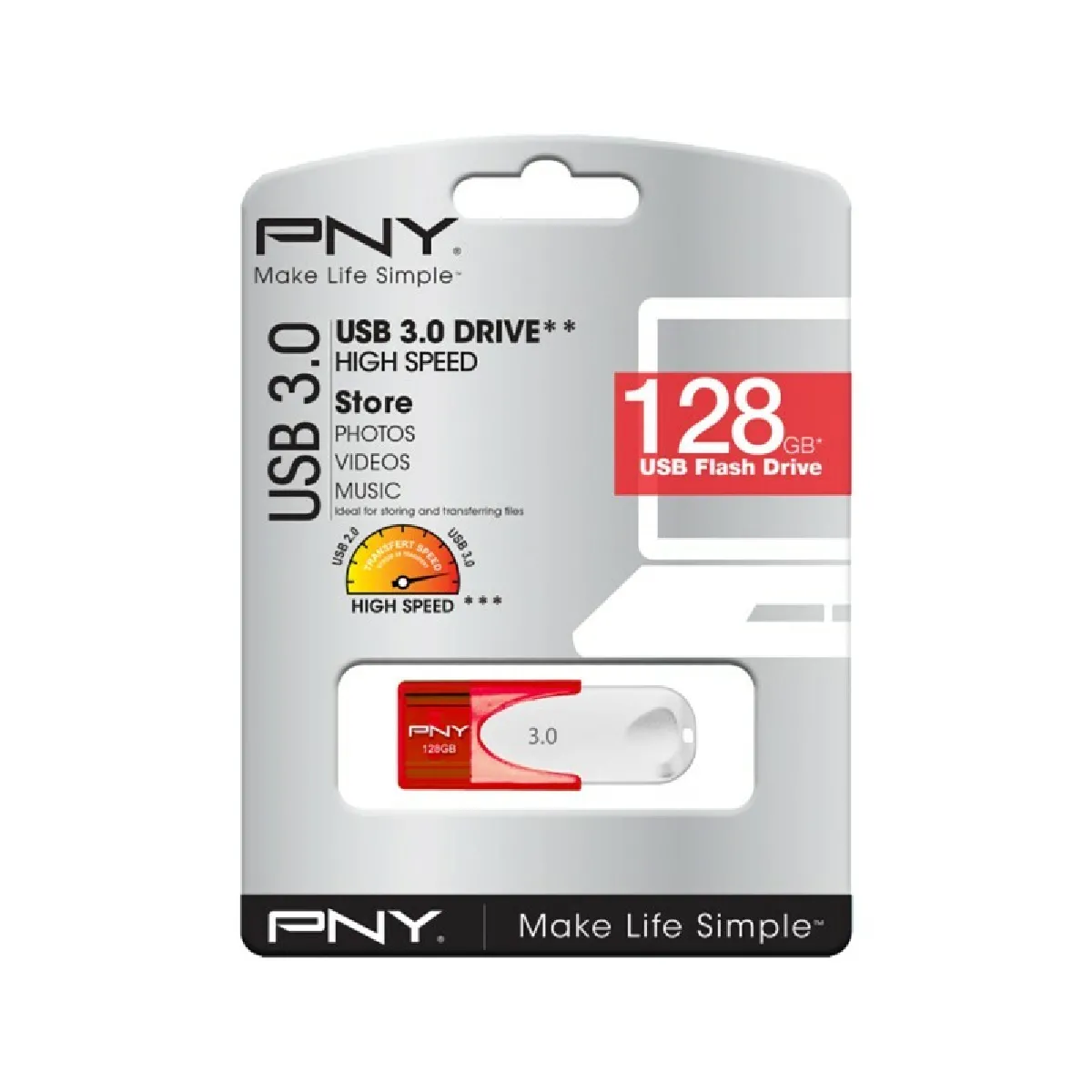PNY Attaché 3.0 - 64 Go