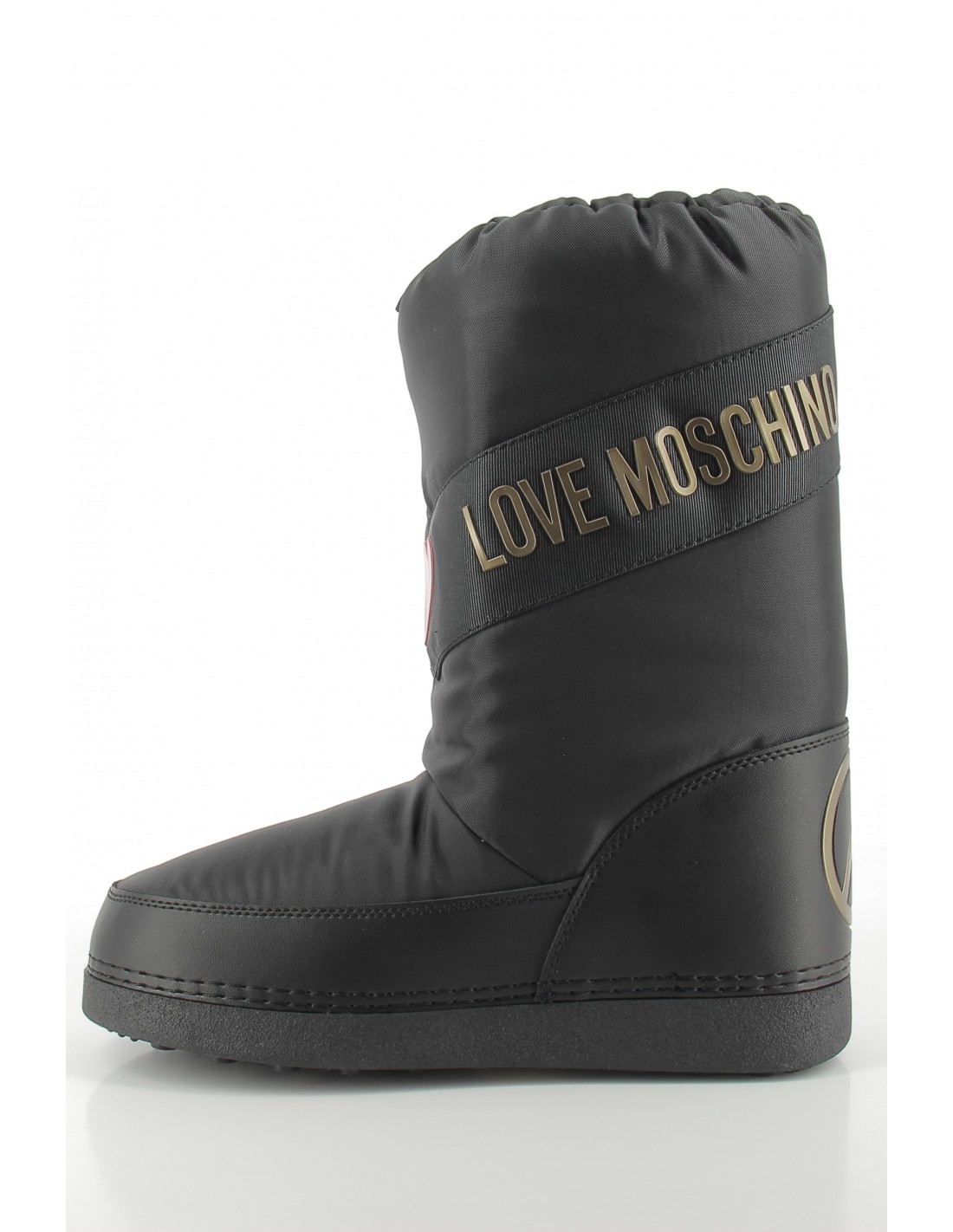 moschino love Bottes Femme Après-Ski Noir