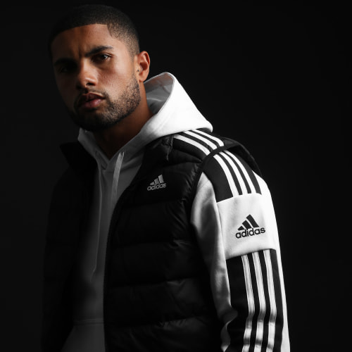 Sweat Capuche A Bandes GT6637 Blanc