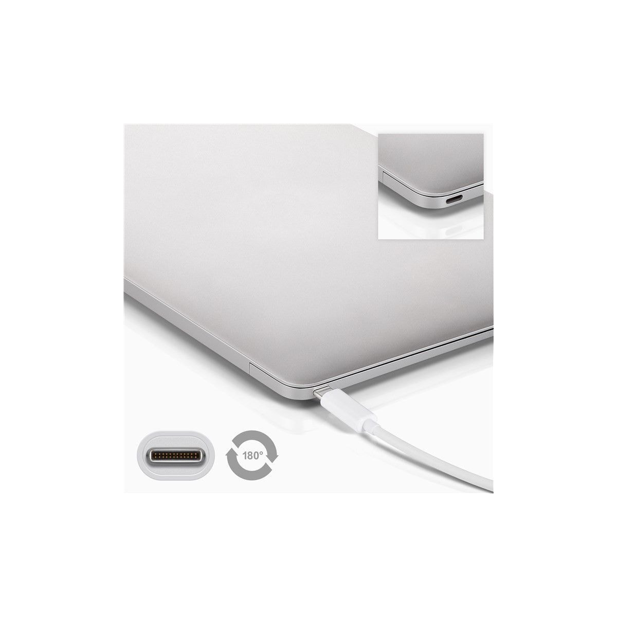 Goobay 4 USB-C multiportadapter 66274 USB Type-C, USB 3.0 hona (typ A), vit