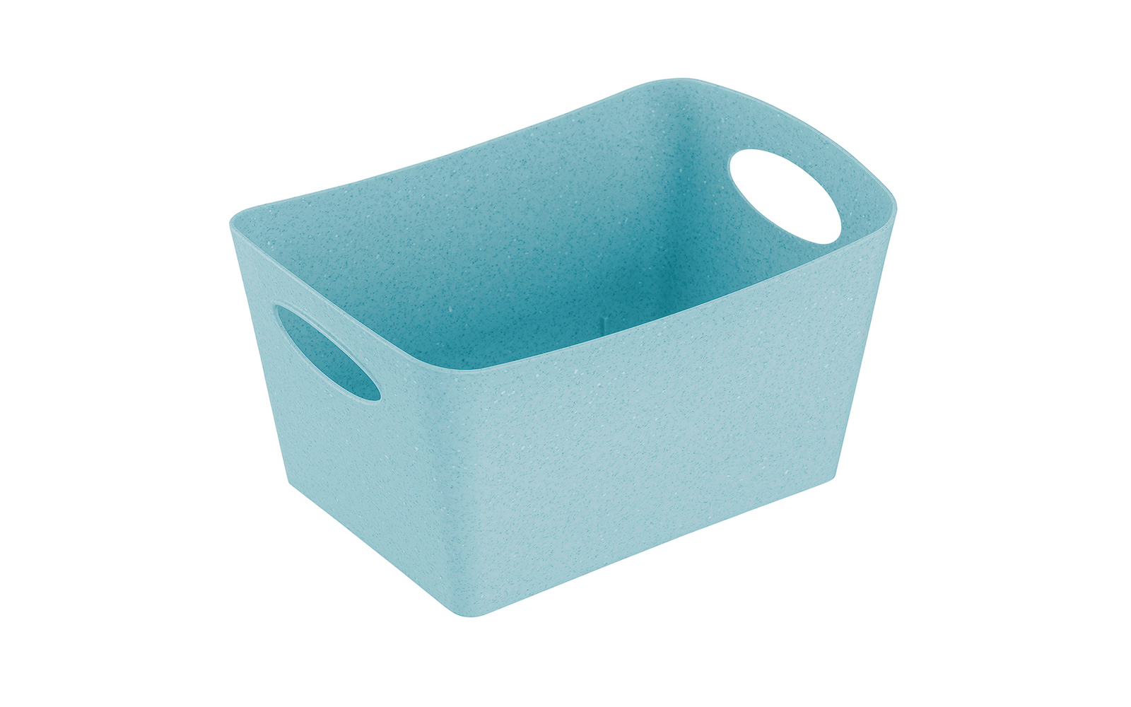Koziol BOXXX L Aufbewahrungsbox 15 Liter recycled blue blau