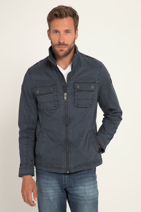 Baumwolljacke, kernige Qualität, vintage Waschung bis 8 XL