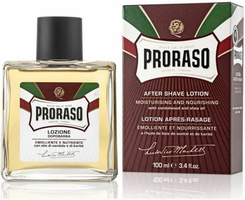 Proraso - Aftershave Lotion - Rood - 100 ml - Sandelhout