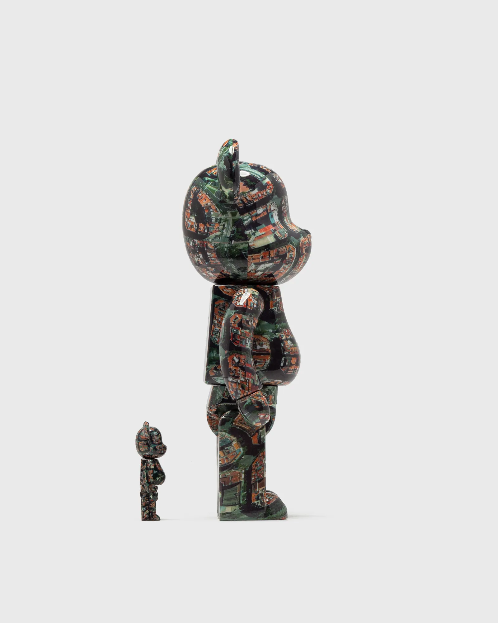 MEDICOM BEARBRICK 400% BENJAMIN GRANT OVERVIEW BARCELONA 2-PACK