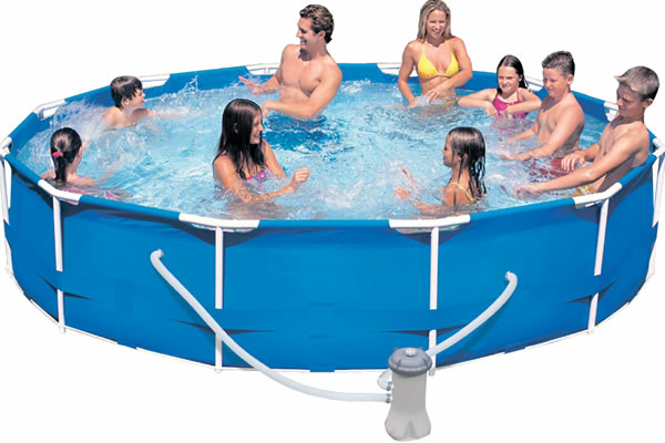 Intex 366 cm frame zwembad - inclusief pomp